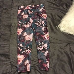 american eagle floral leggings